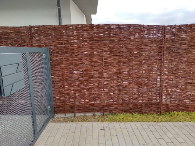 prútený plot, panel, prutene ploty vyroba
