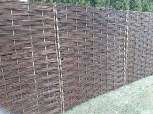Prútené ploty, panele z prutia